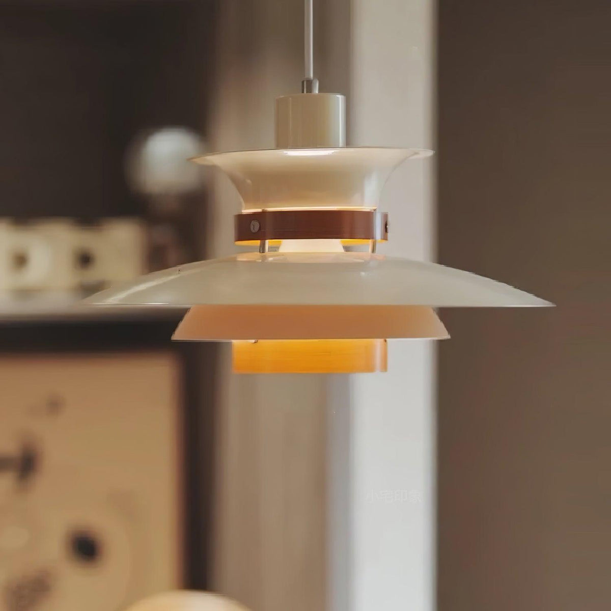 Vazen Suspension Bois Acier-Cielum