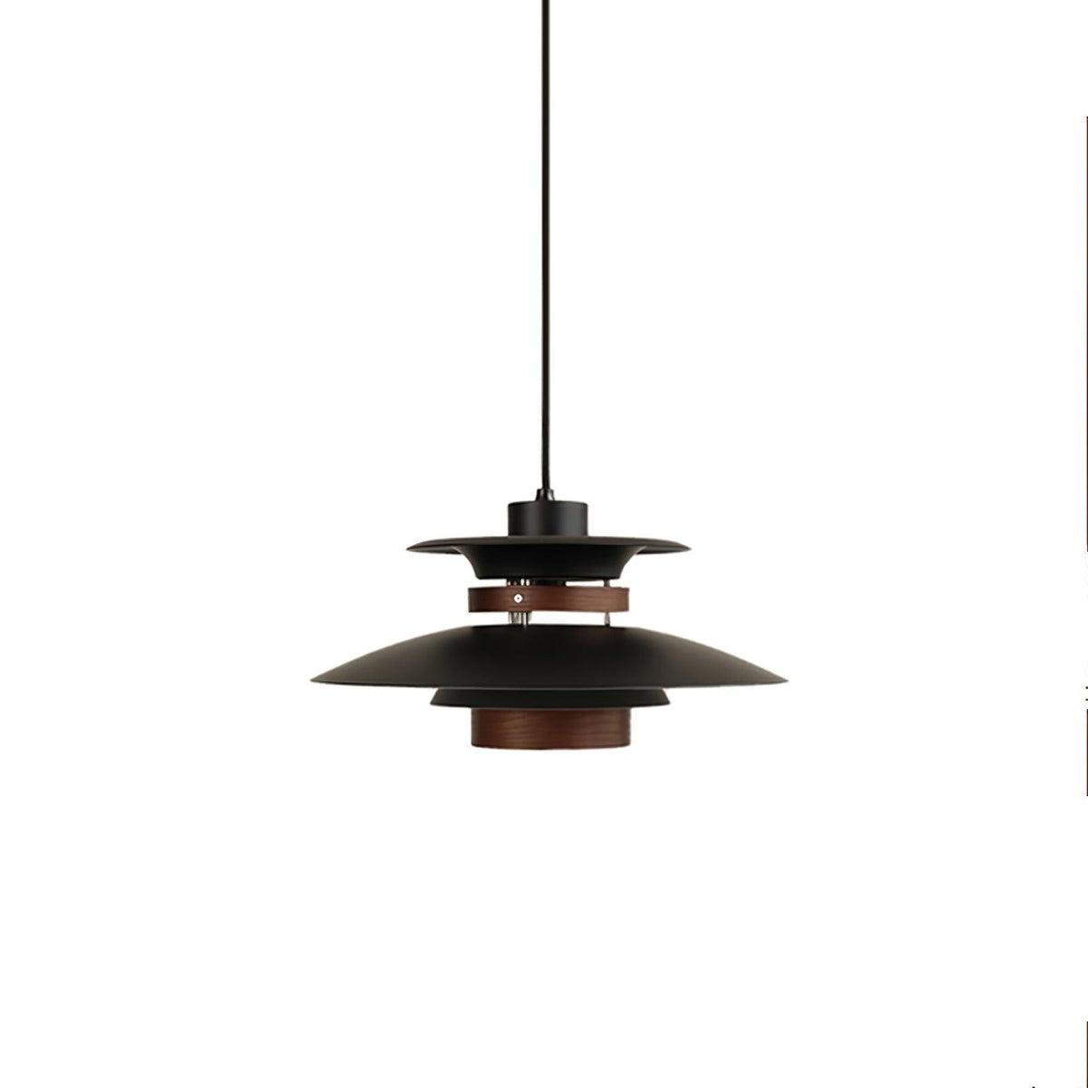 Vazen Suspension Bois Acier-Cielum