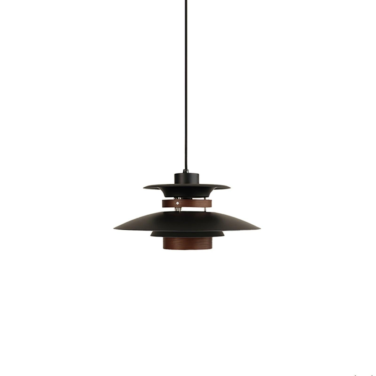 Vazen Suspension Bois Acier-Cielum