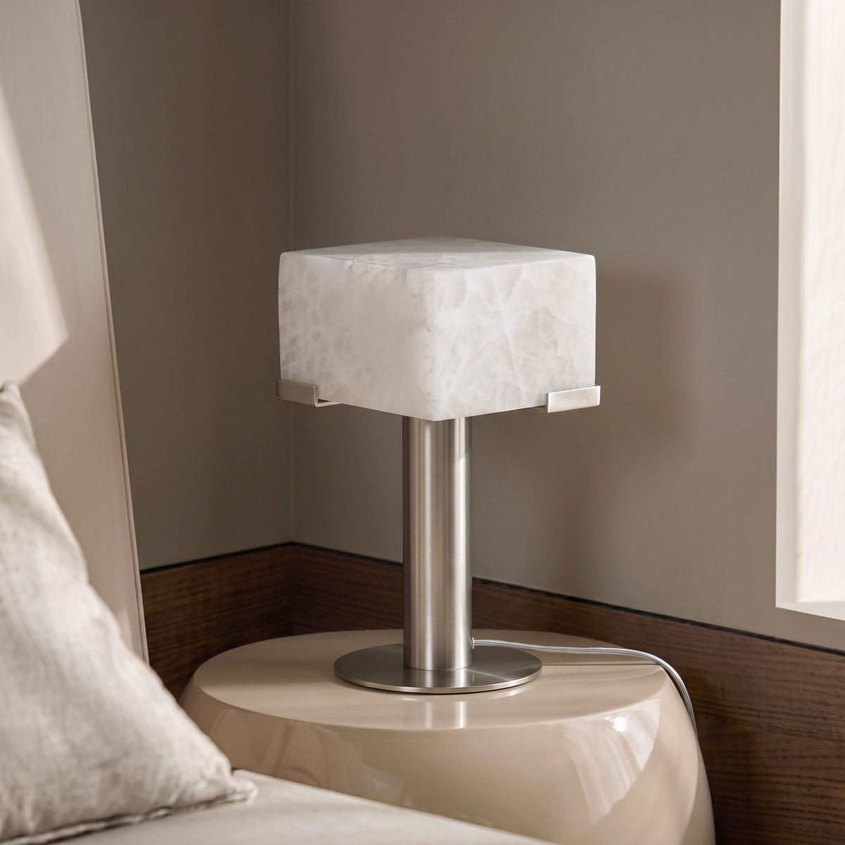 Valenstone Lampe De Table En Albâtre