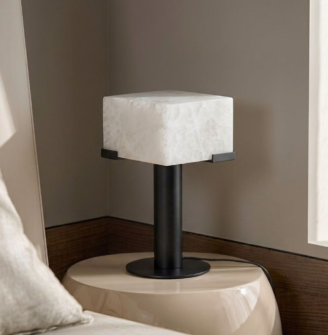 Valenstone Lampe De Table En Albâtre