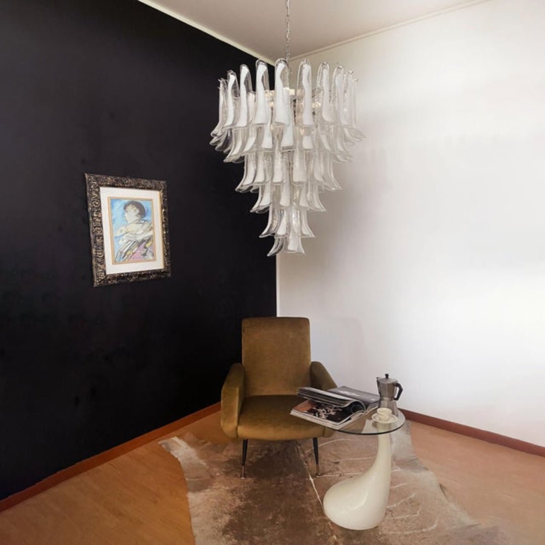 Arixon Lustre Pétales en Verre de Murano Vintage-Cielum