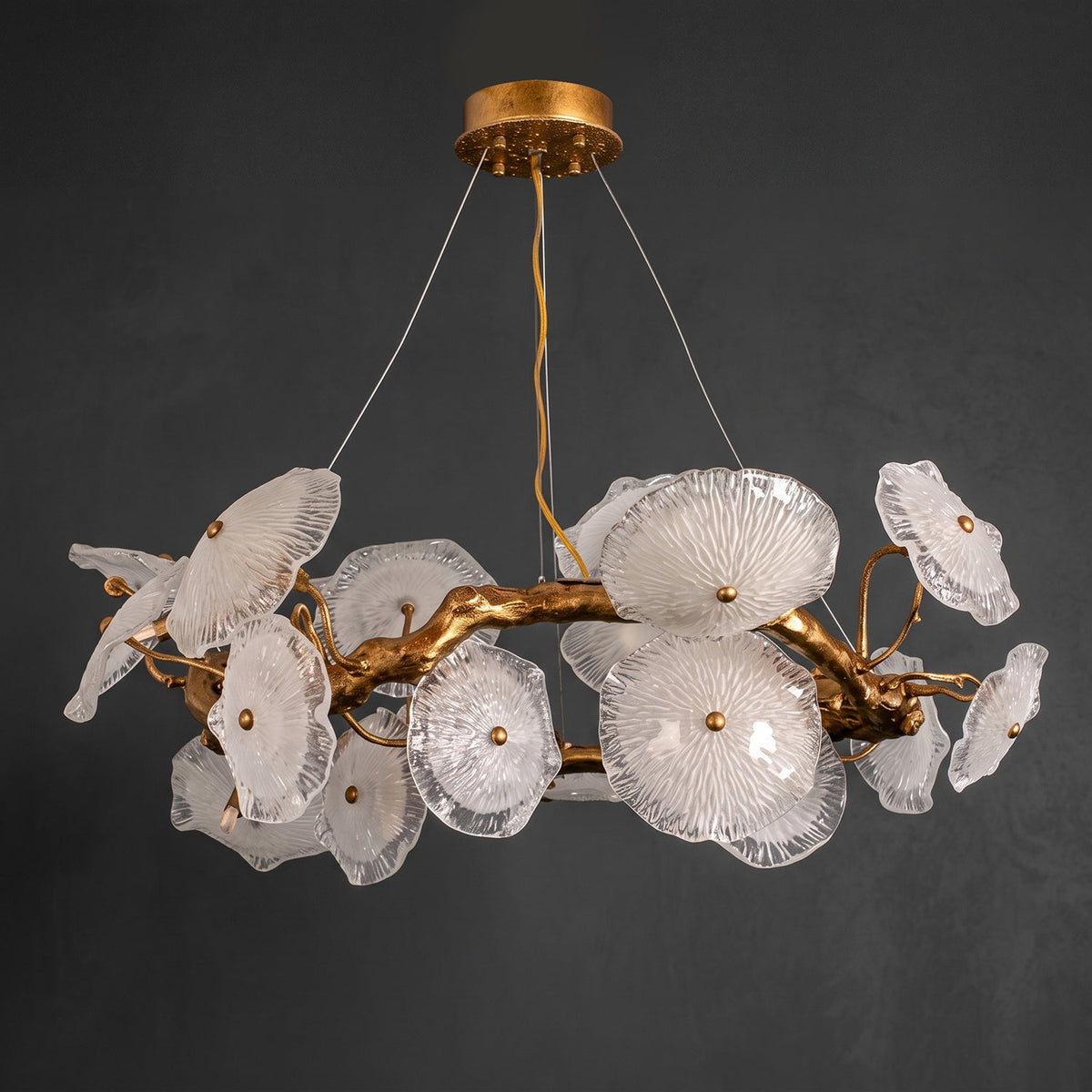 Avenhurst Lustre Lotus En Verre