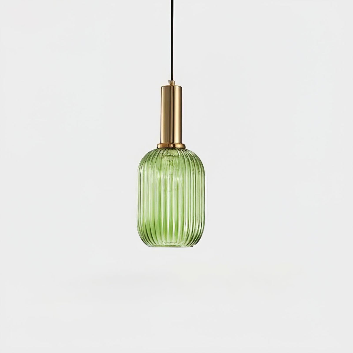 Elara Ribbed Pendant Lamp-Neutral Decor