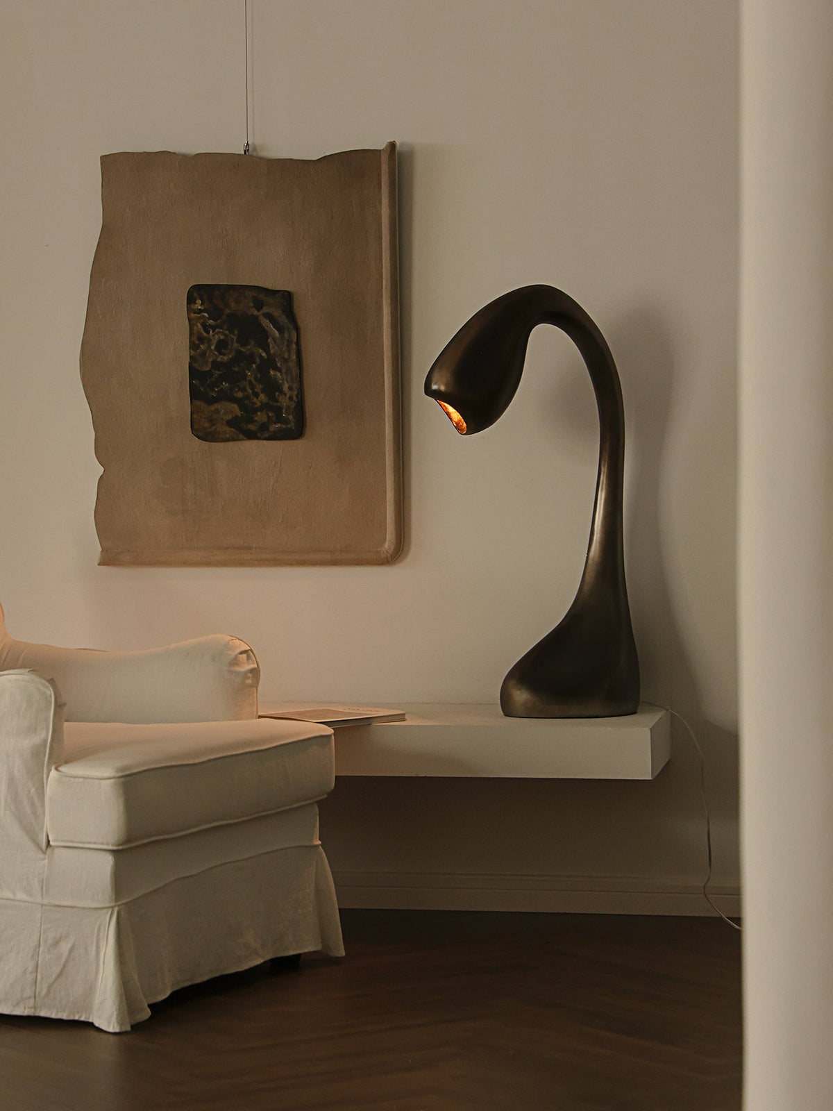 Kyns Lampe de Table de Table Sculpturale