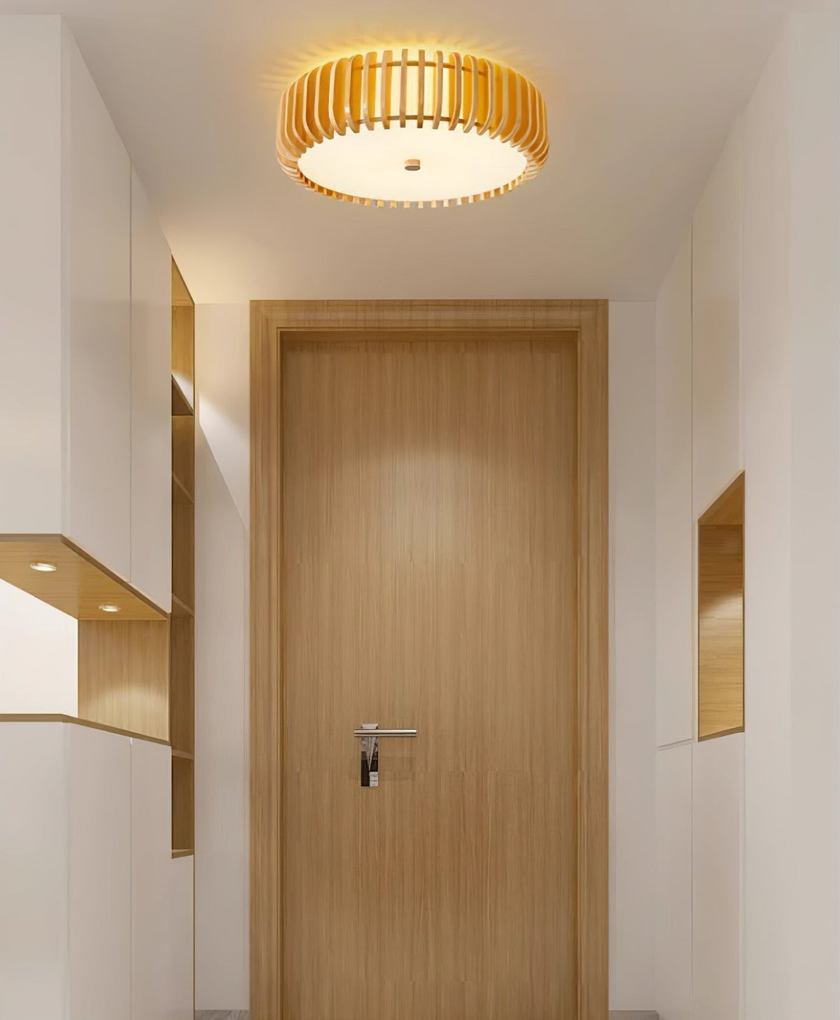 Nirixo Plafonnier en Bois Premium Élégance-Cielum