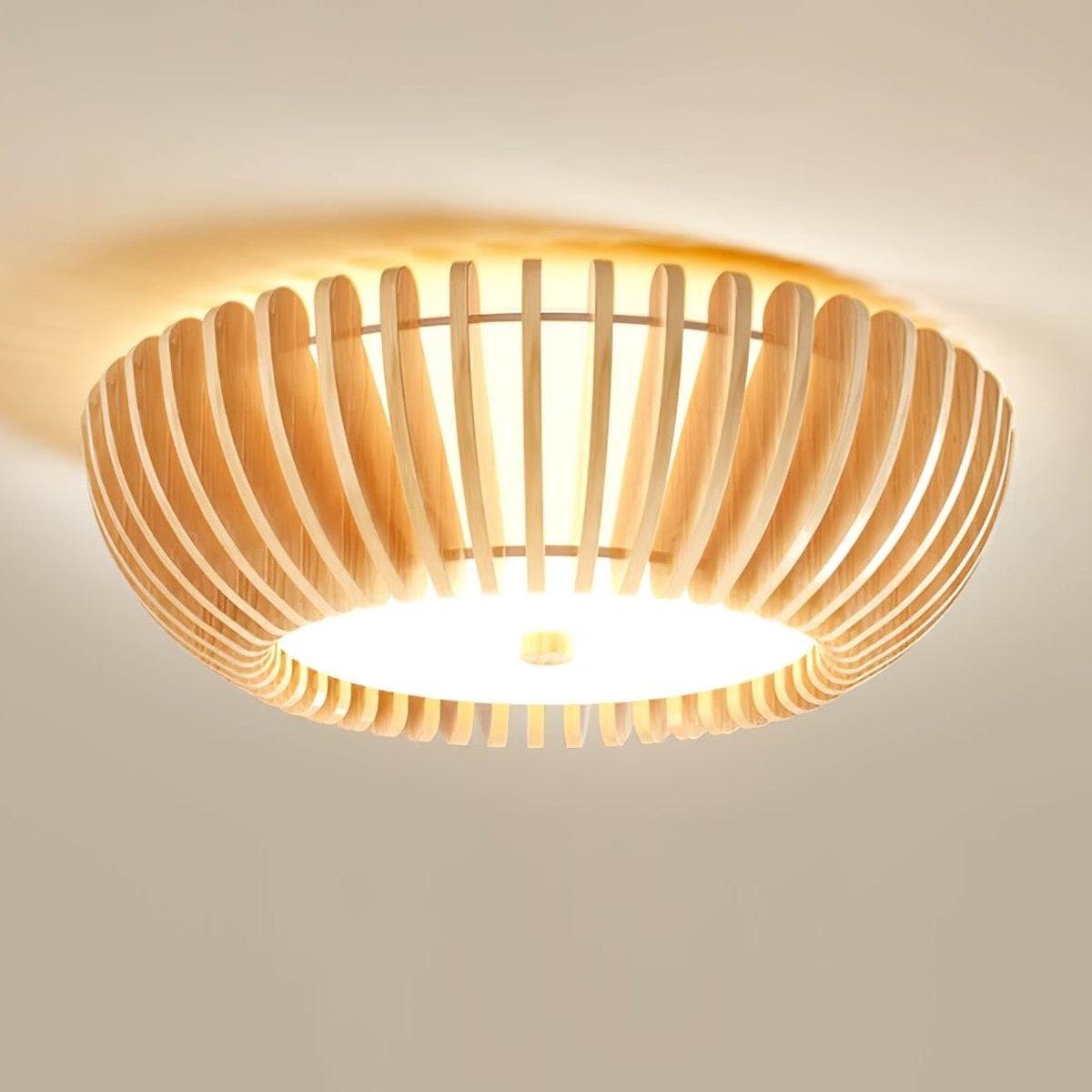 Nirixo Plafonnier en Bois Premium Élégance-Cielum