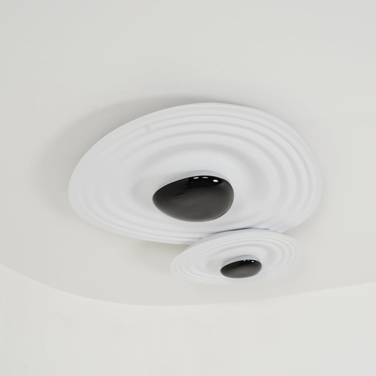 Teloq Plafonnier Ripple Ring Sculptural Moderne-Cielum