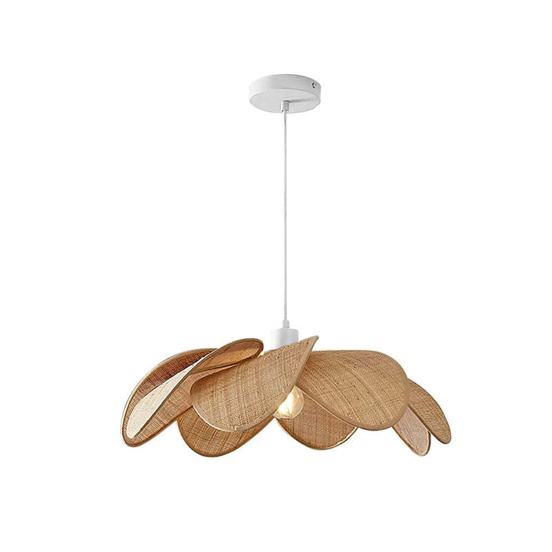 Lifestyle image featuring the Odilia Pendant Light in a cozy bedroom.