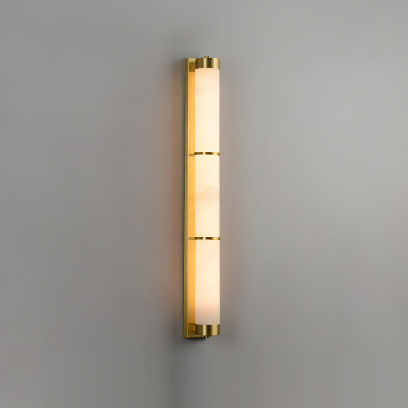 Lifestyle image showing the wall light in a sophisticated interior.