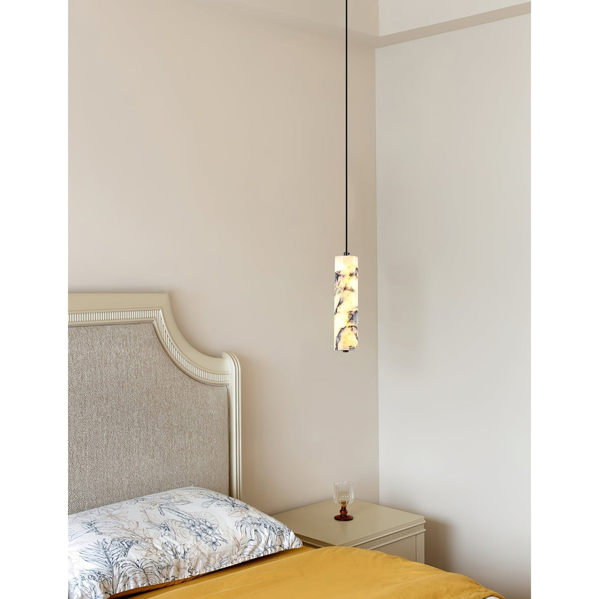 Tiroxel Suspension Moderne Minimaliste en Marbre-Cielum