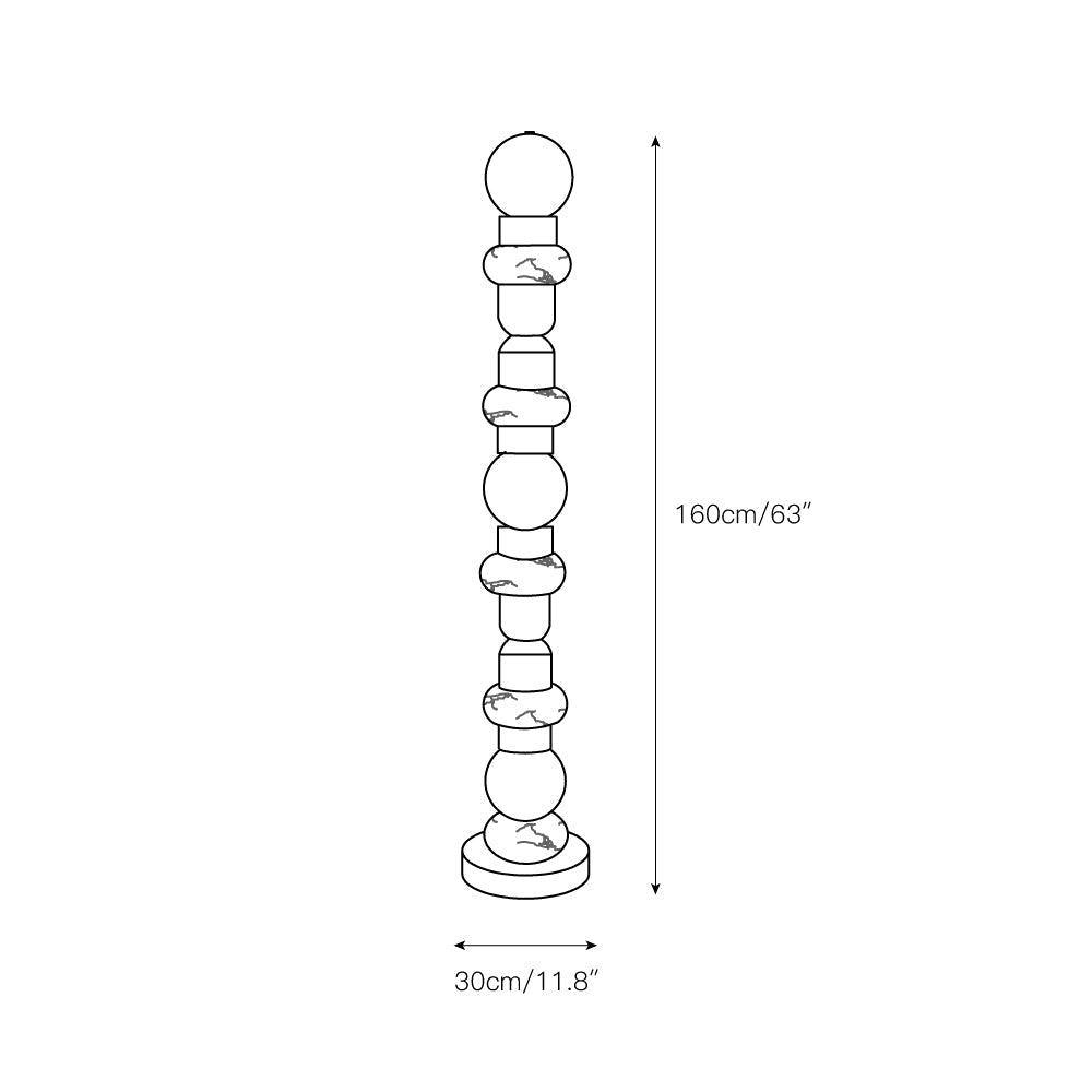 Spire Lampadaire Pagode