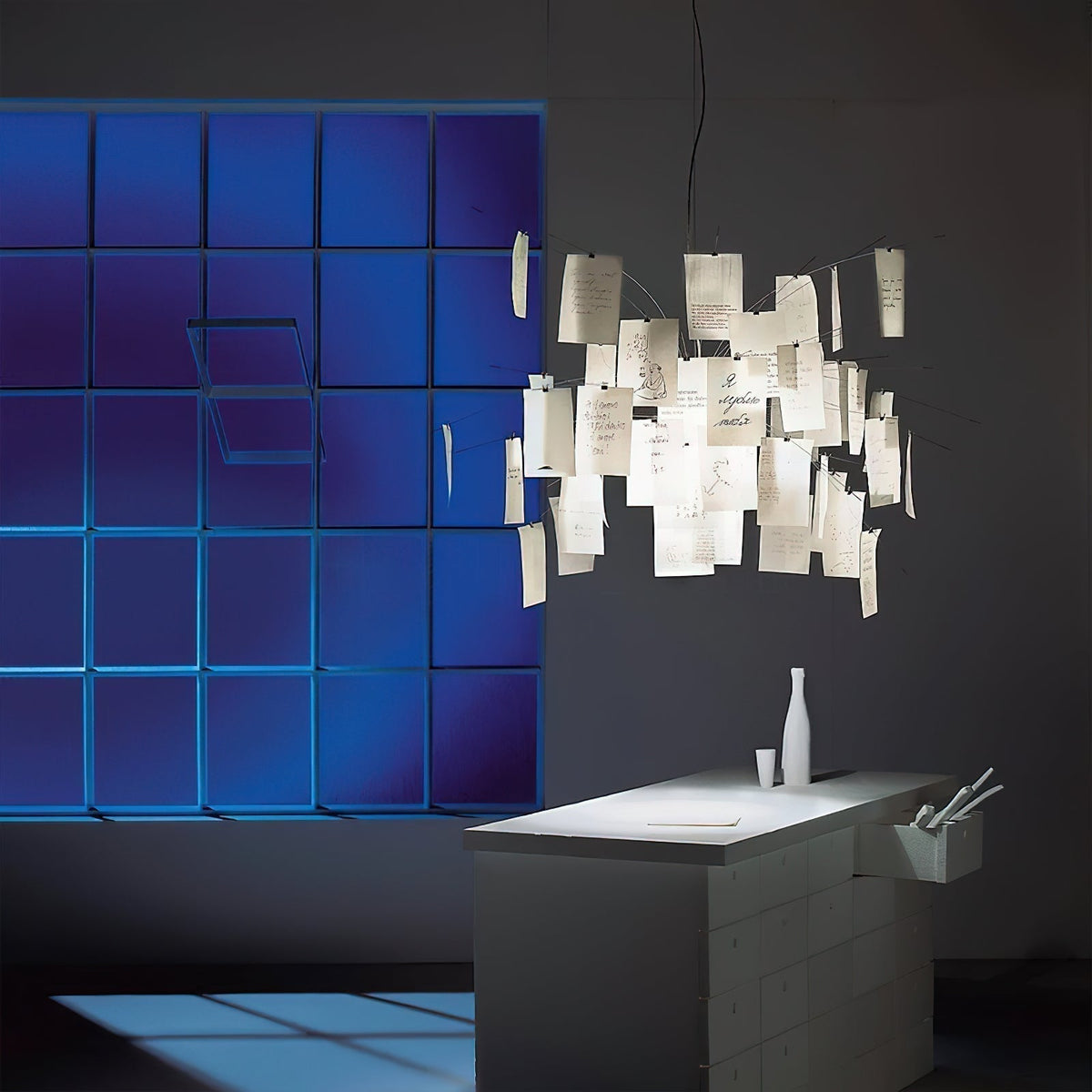 Ririxo Lustre en Papier Personnalisable Créatif-Cielum