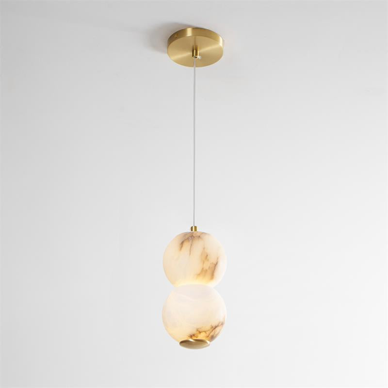 Diroxel Suspension Perles Albâtre Minimaliste-Cielum