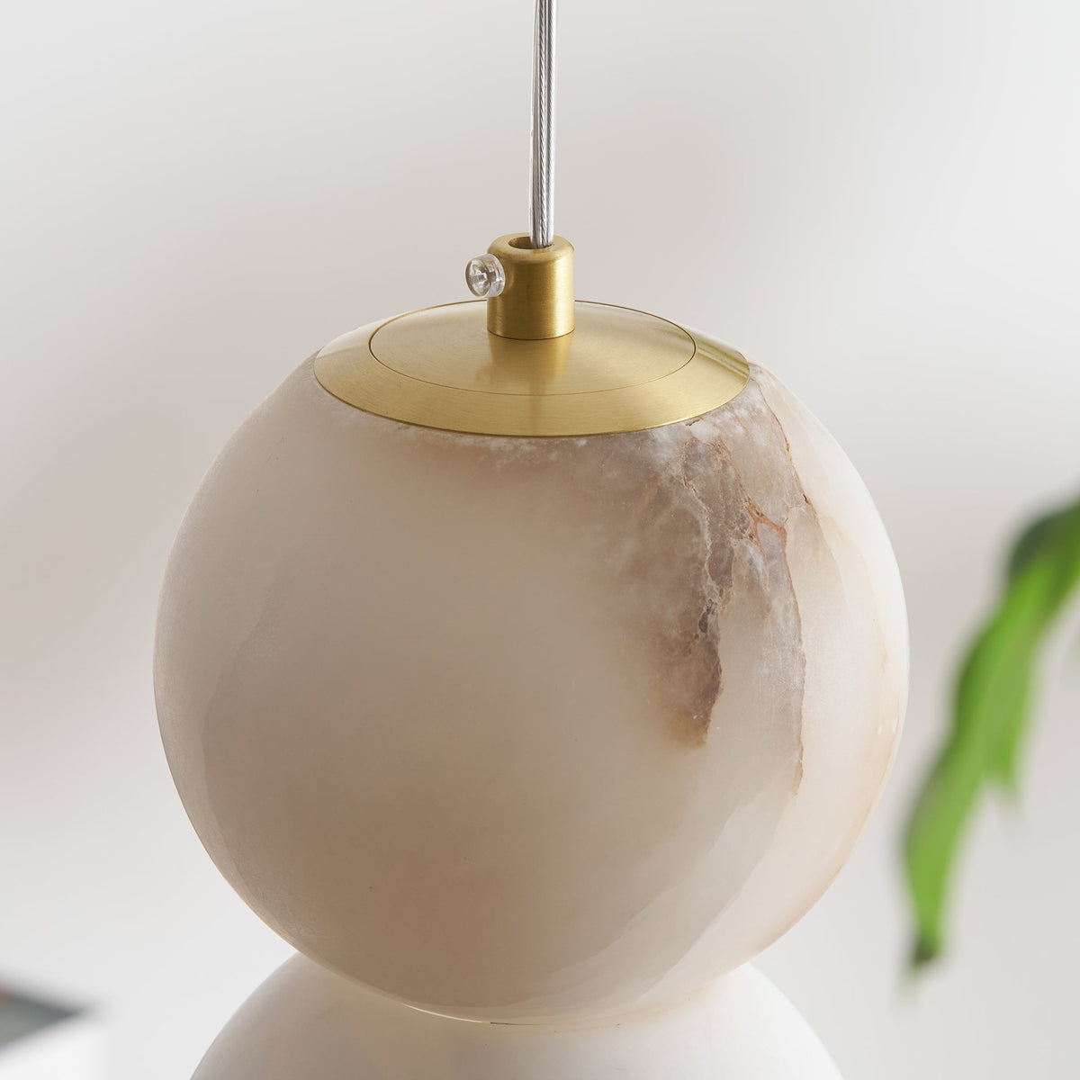 Diroxel Suspension Perles Albâtre Minimaliste-Cielum
