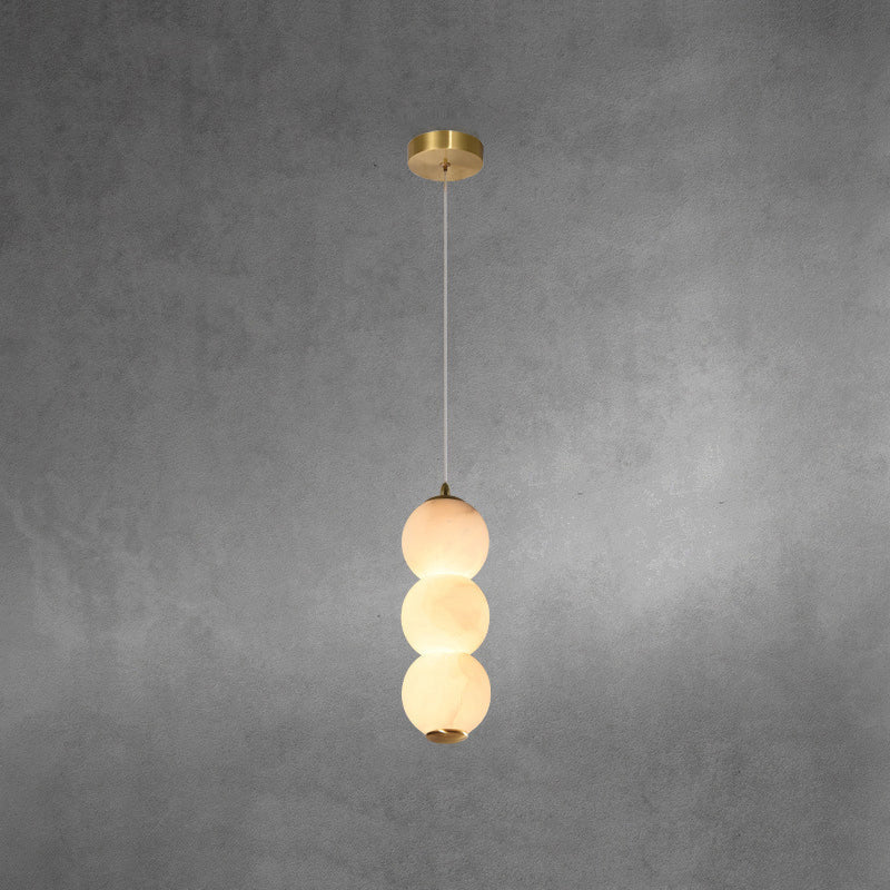 Diroxel Suspension Perles Albâtre Minimaliste-Cielum