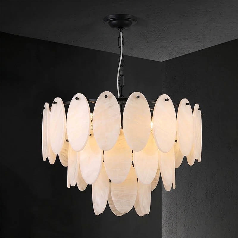 Elmsford Lustre En Albâtre
