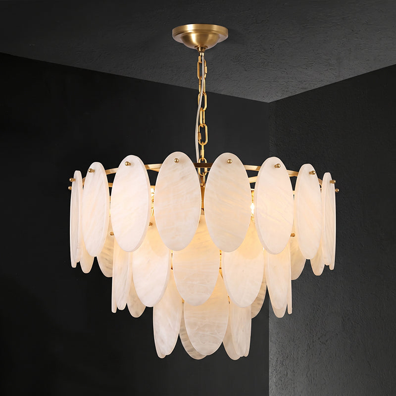Elmsford Lustre En Albâtre