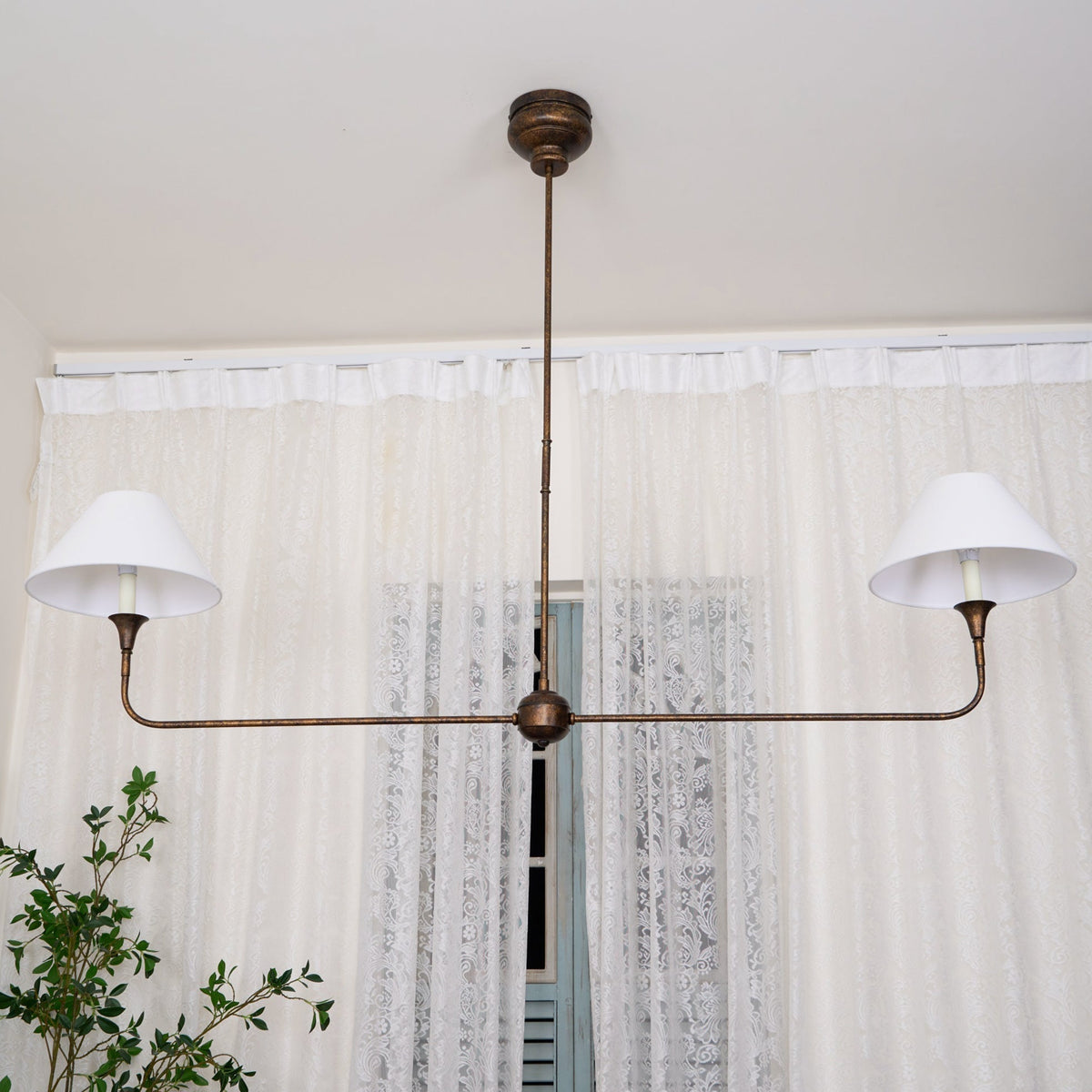 Norli Lustre Linéaire Moderne à LED en Métal