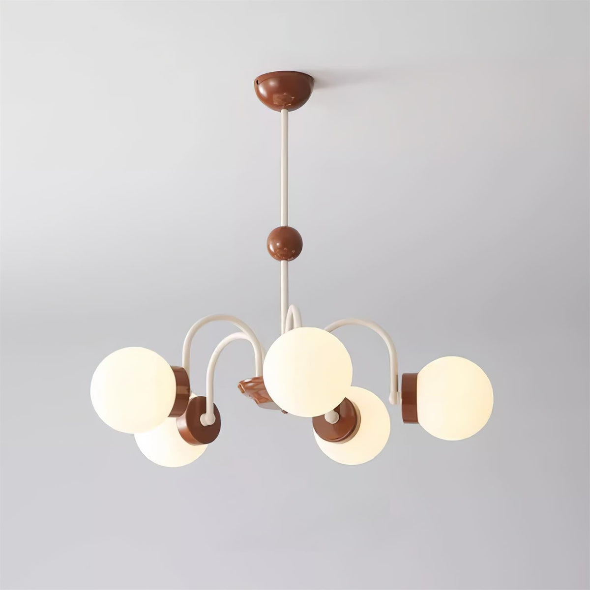 Pivone 8-Light Globe Chandelier-Neutral Decor