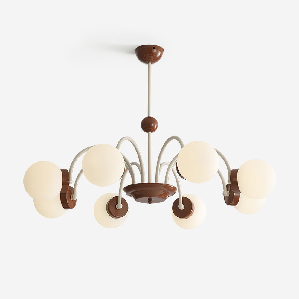 Pivone 8-Light Globe Chandelier-Neutral Decor