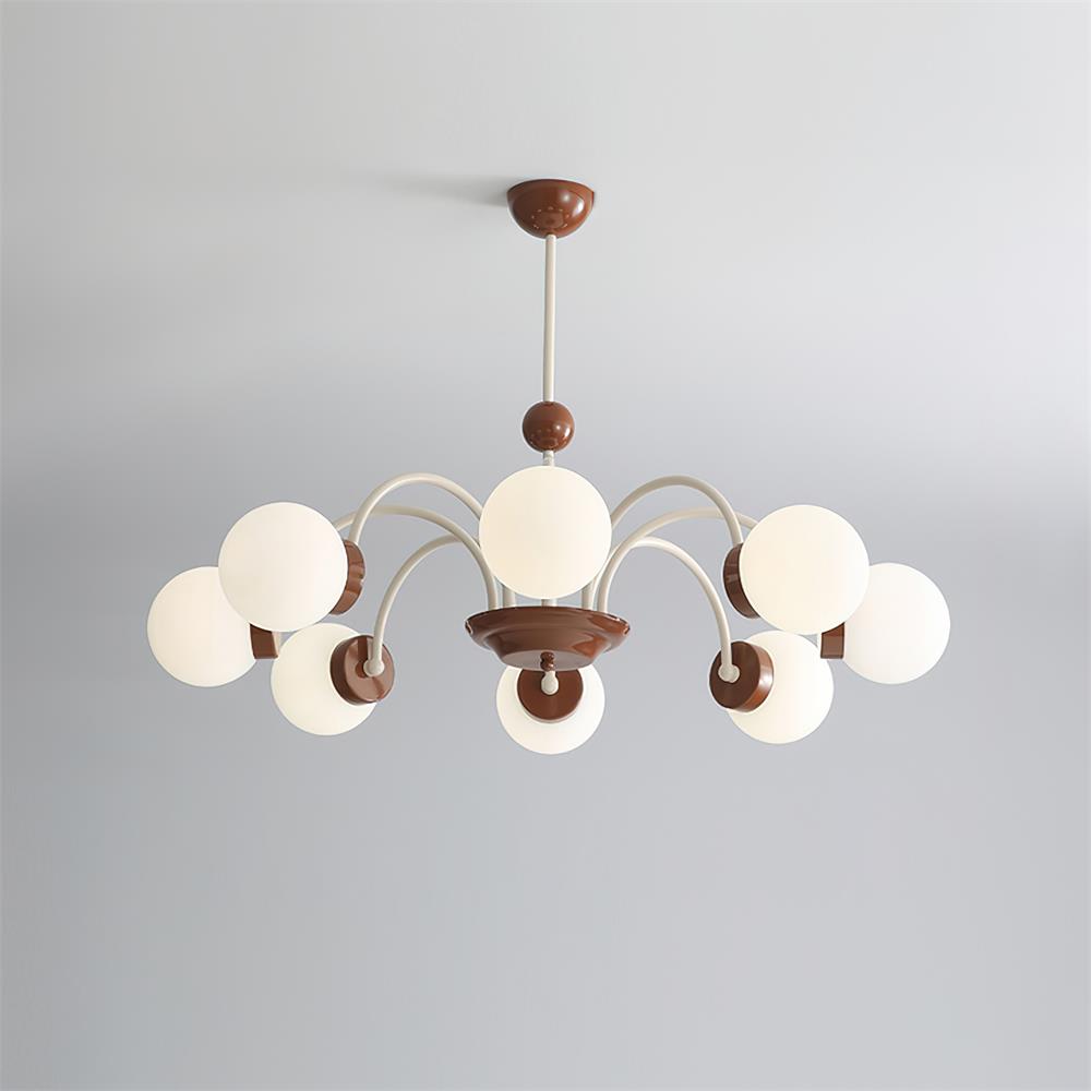 Pivone 8-Light Globe Chandelier-Neutral Decor