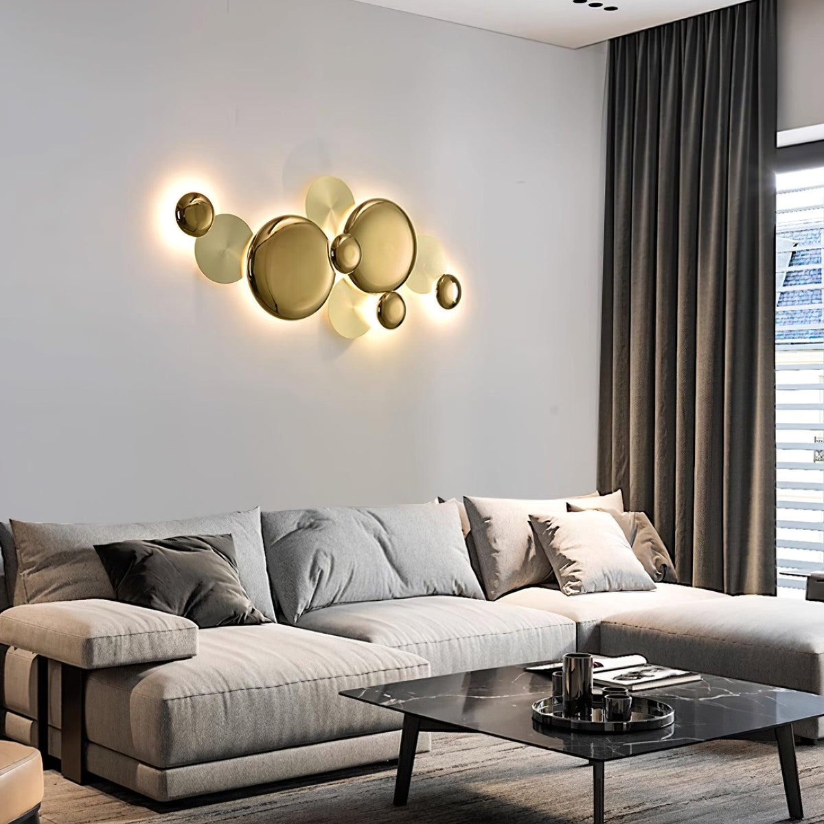 Leloq Applique sculpturale-Cielum