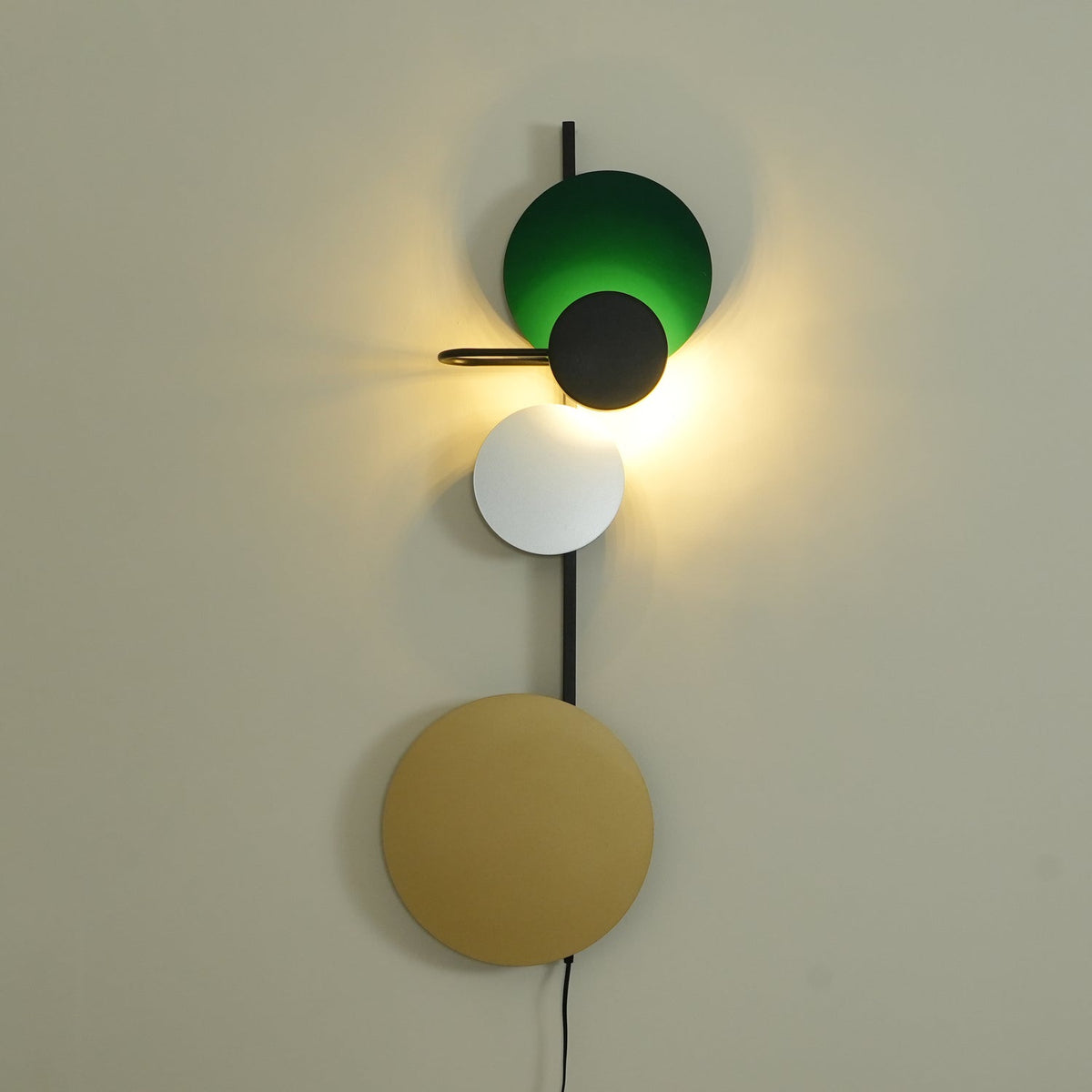 Devenq Modern Minimalist Plug-in Wall Lamp-Cielum