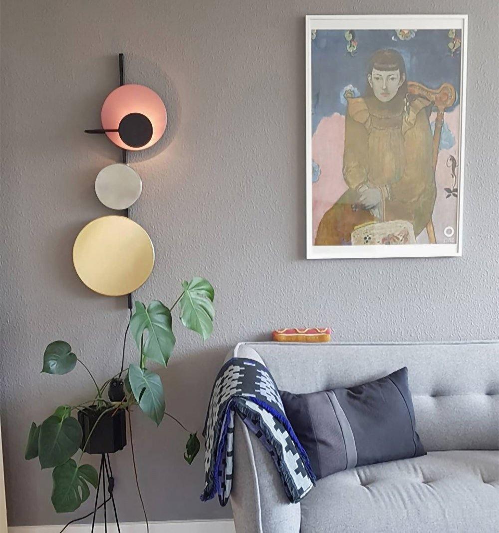 Devenq Modern Minimalist Plug-in Wall Lamp-Cielum