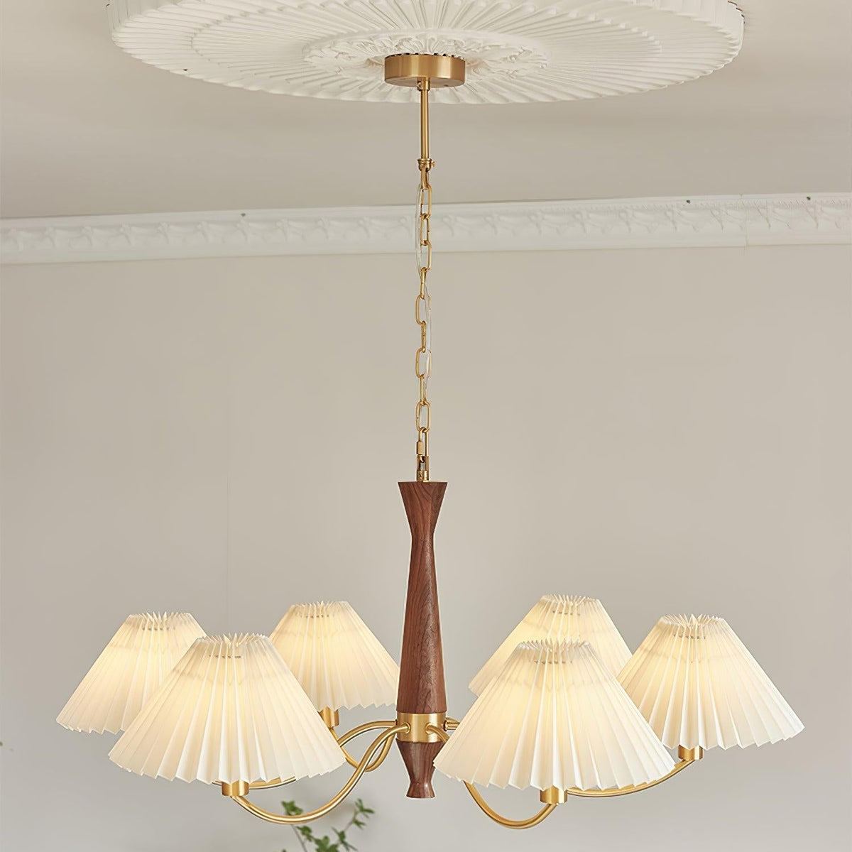 Zarn Lustre en Tissu Plissé