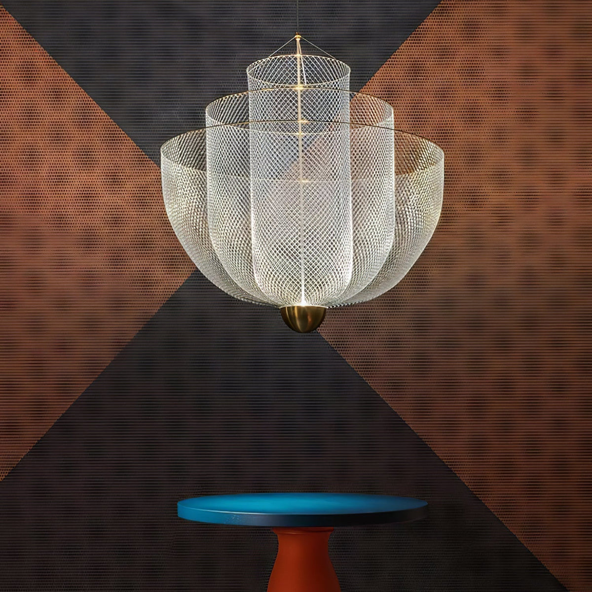 Sostel Lustre Meshmatics Suspendu Radieux-Cielum