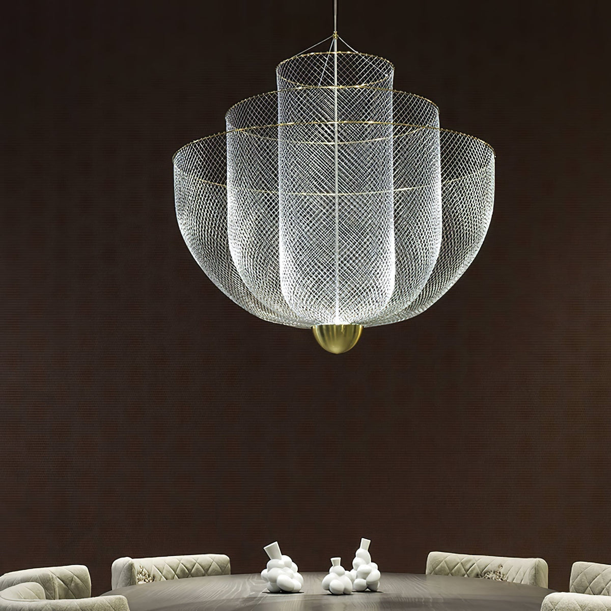 Sostel Lustre Meshmatics Suspendu Radieux-Cielum