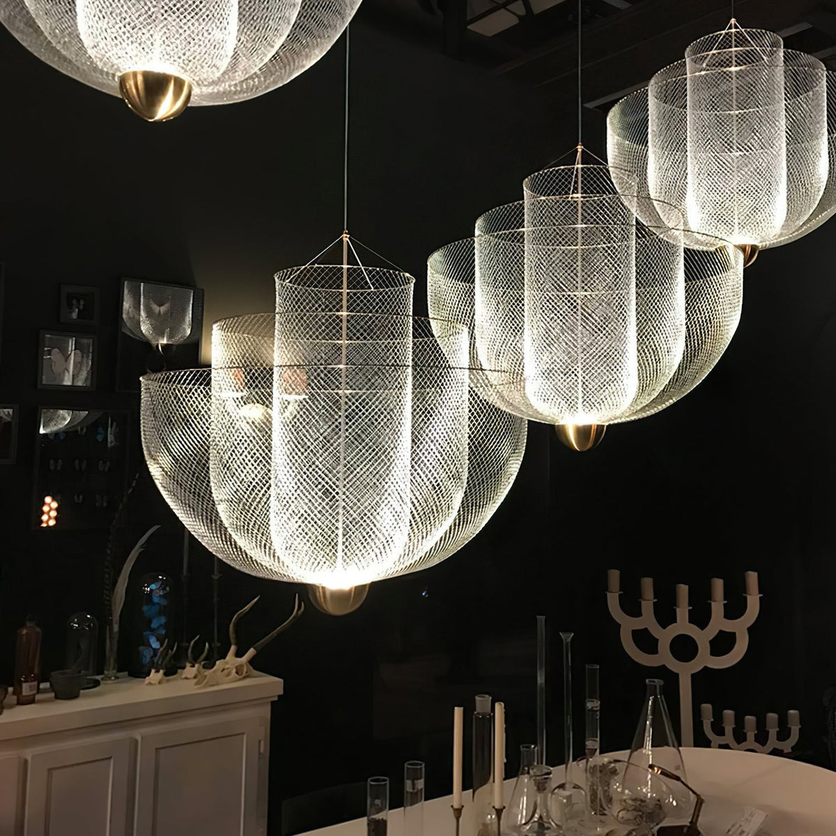 Sostel Lustre Meshmatics Suspendu Radieux-Cielum