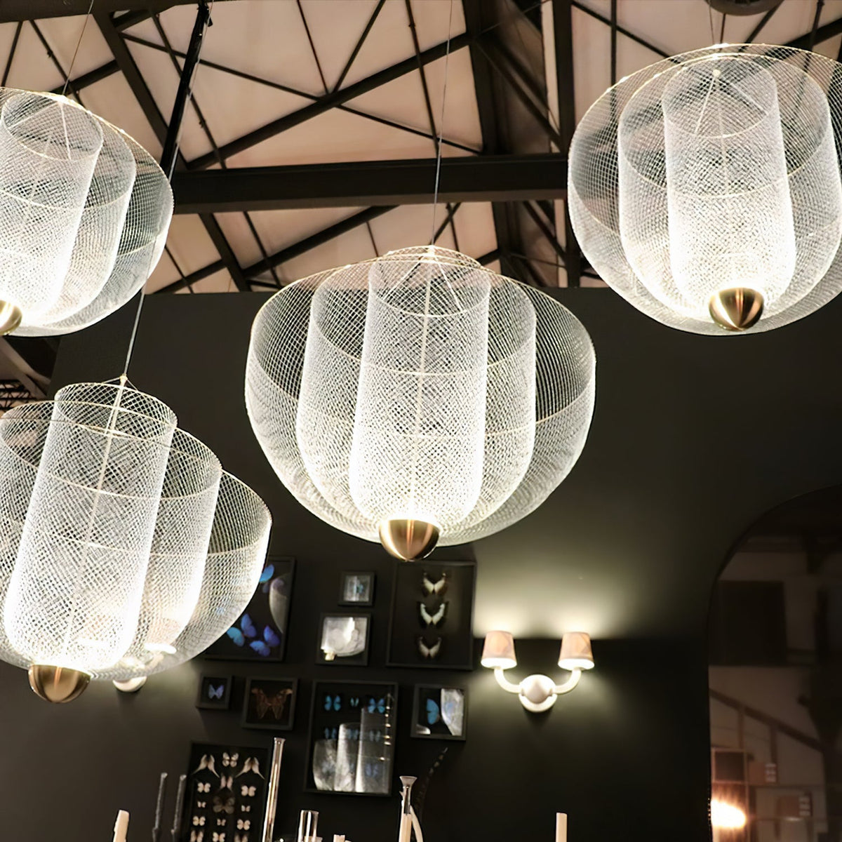 Sostel Lustre Meshmatics Suspendu Radieux-Cielum