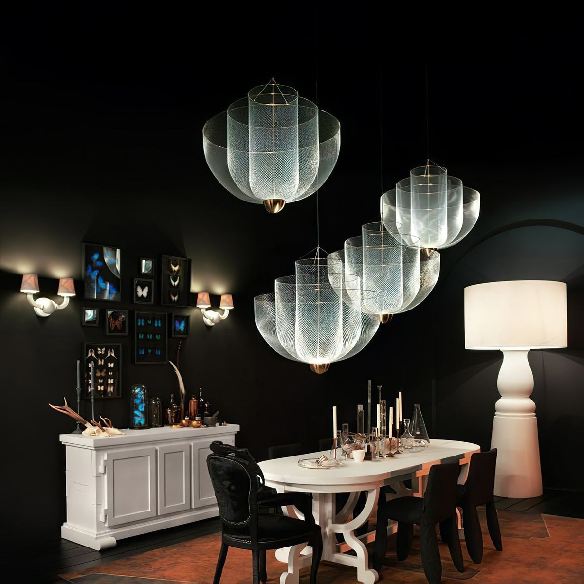 Sostel Lustre Meshmatics Suspendu Radieux-Cielum