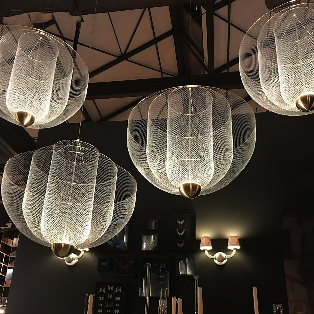 Sostel Lustre Meshmatics Suspendu Radieux-Cielum