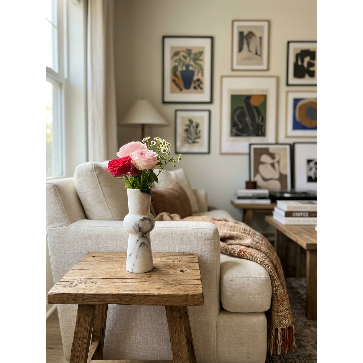 Haverstone Vase En Marbre