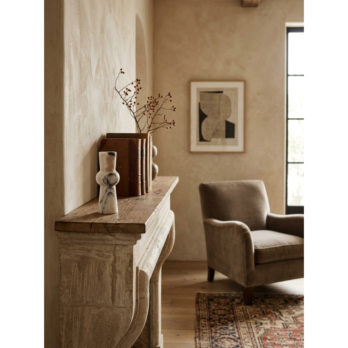 Haverstone Vase En Marbre
