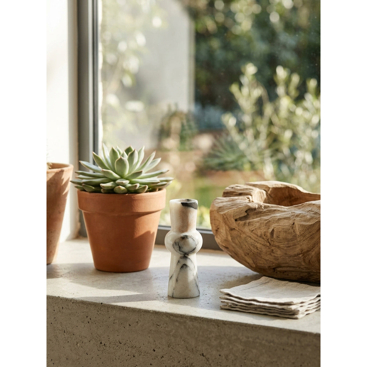 Haverstone Vase En Marbre