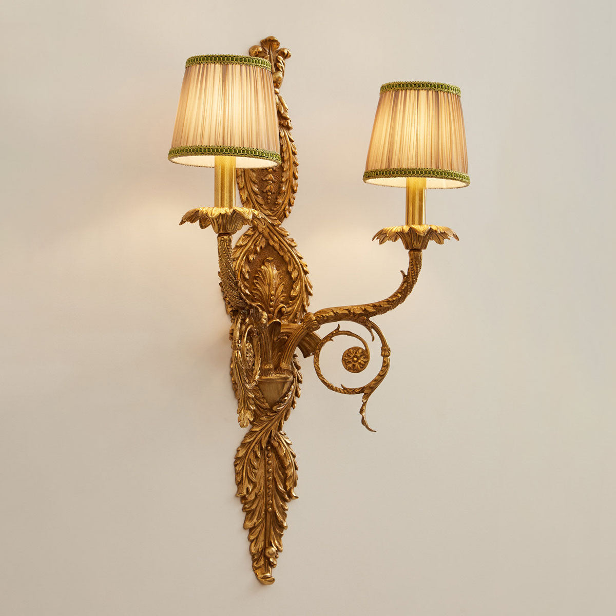 Regals Applique murale baroque à deux lumières