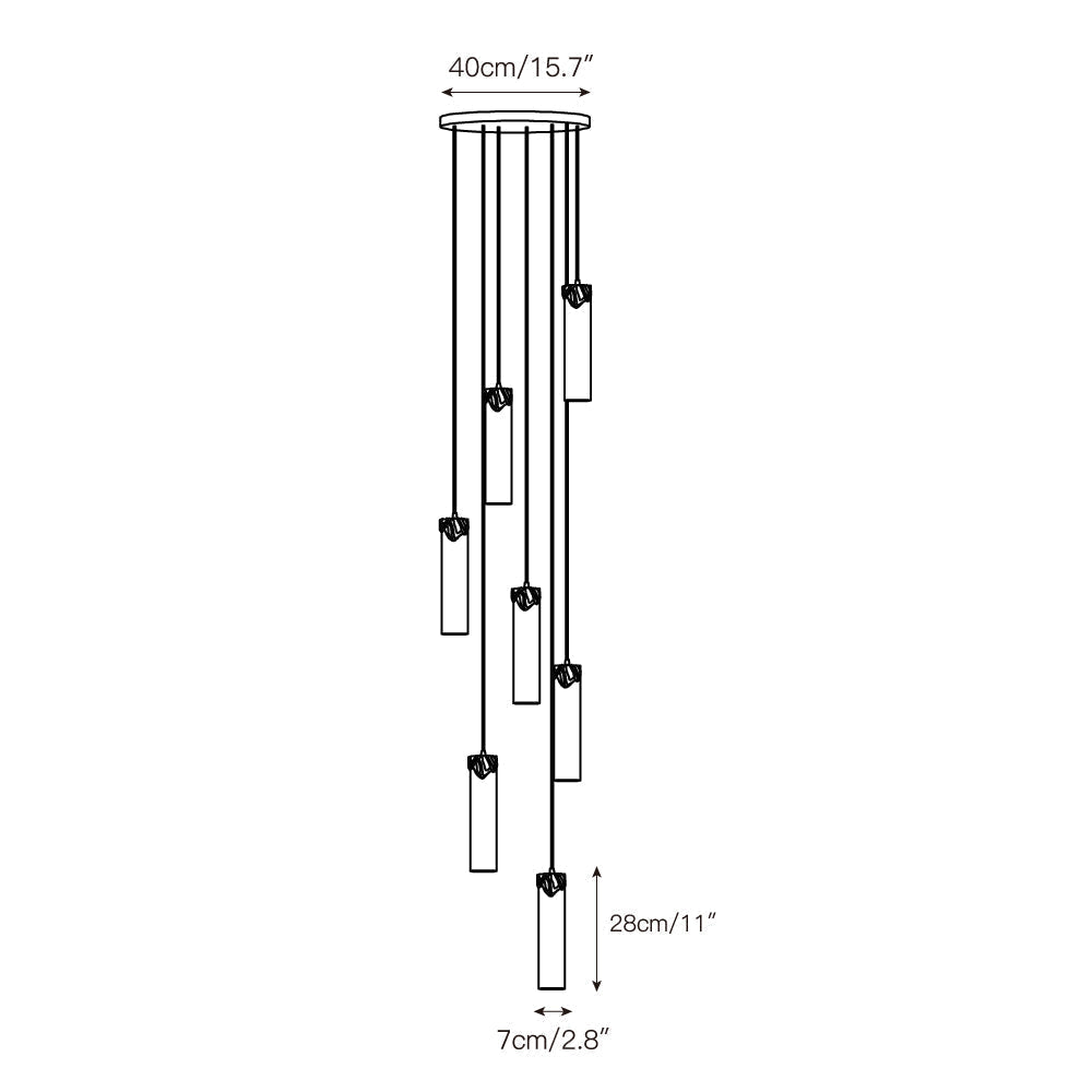 Eiralena Lustre en Albâtre Cascad