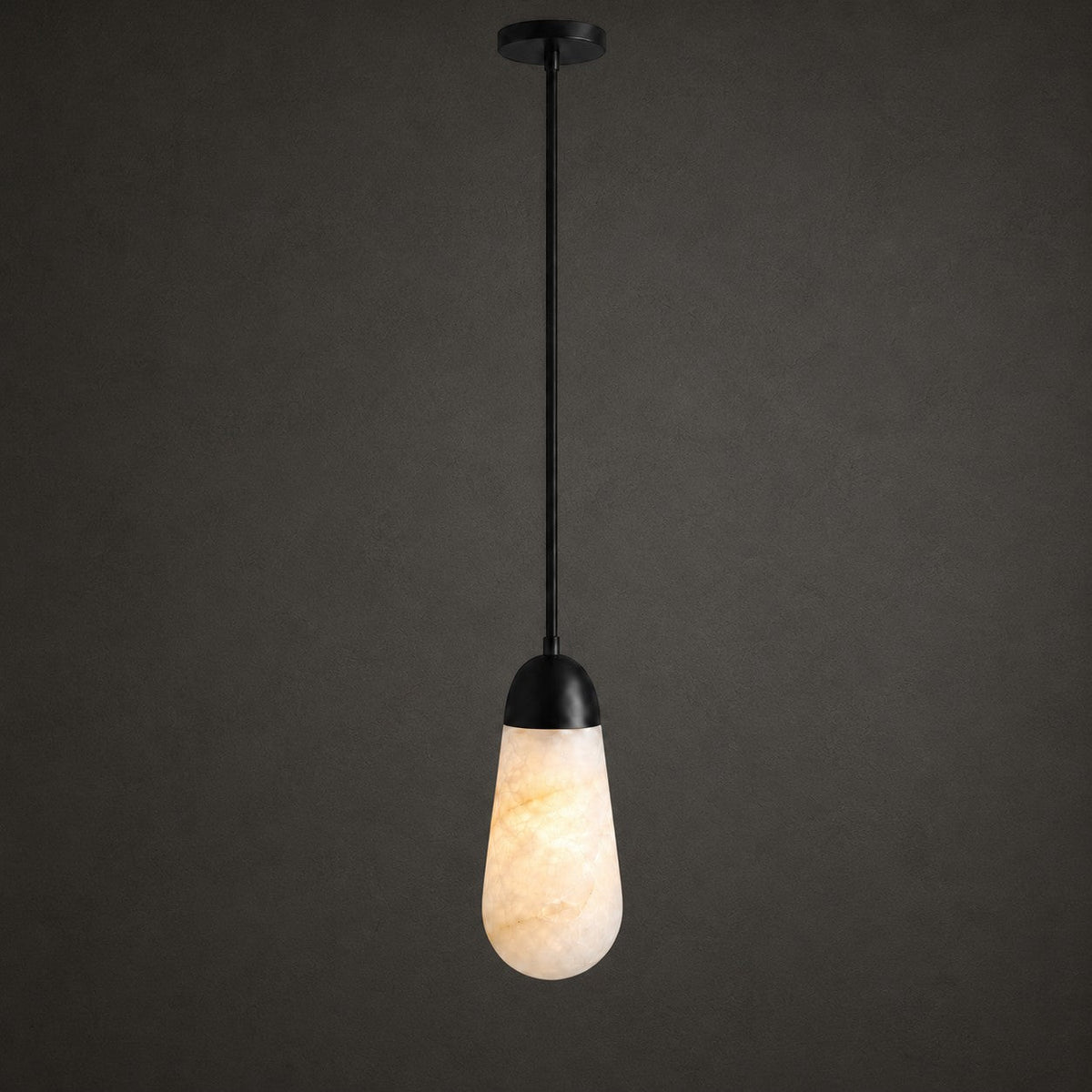Norenelia Suspension goutte en albâtre
