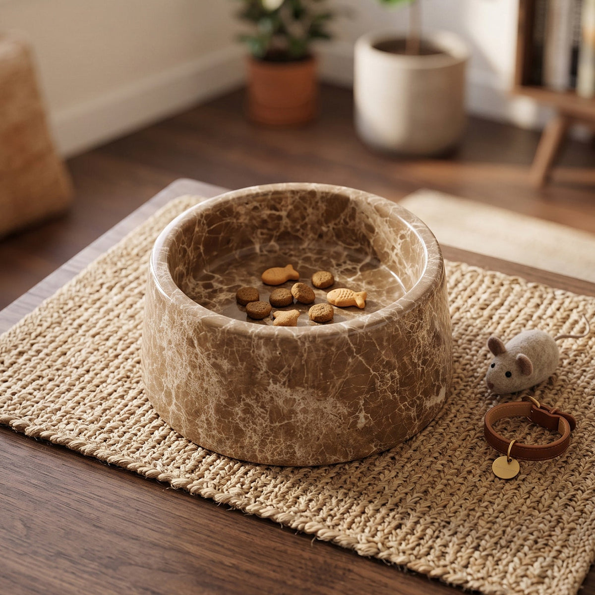 Corvenwick Gamelle Pour Animal En Marbre