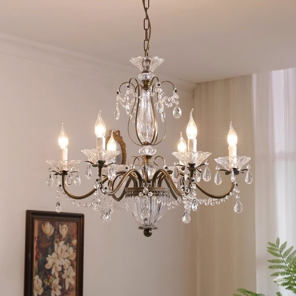 Venatici Lustre en Cristal