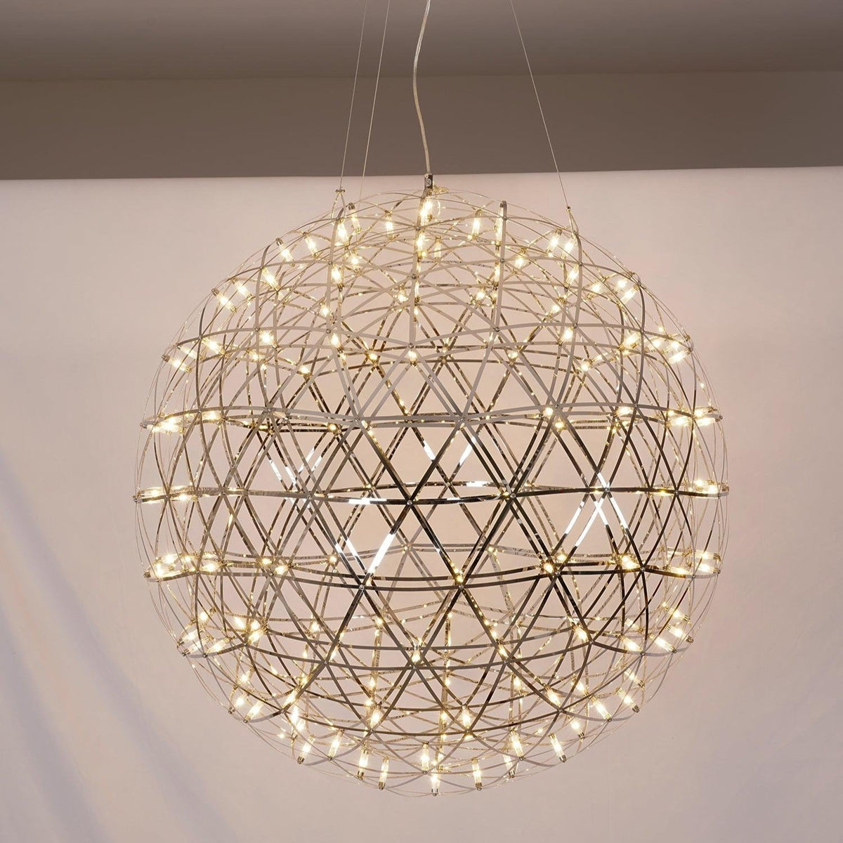 Noveno Suspension Boule Dorée de Luxe Postmoderne-Cielum