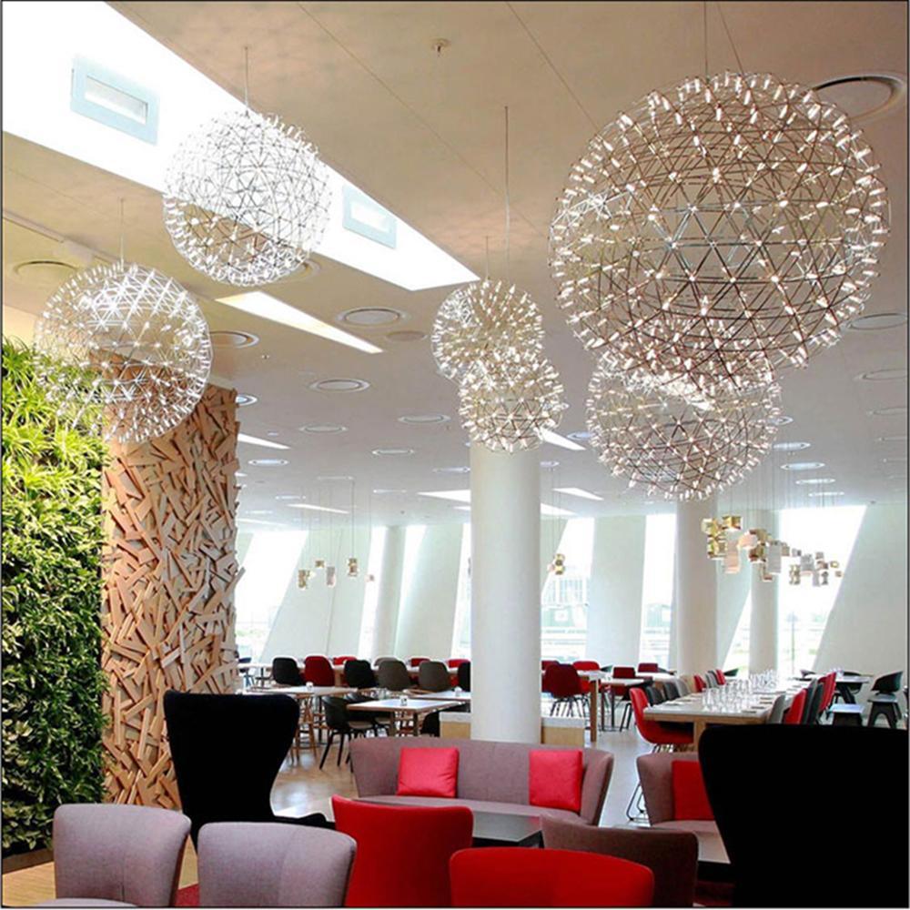 Noveno Suspension Boule Dorée de Luxe Postmoderne-Cielum