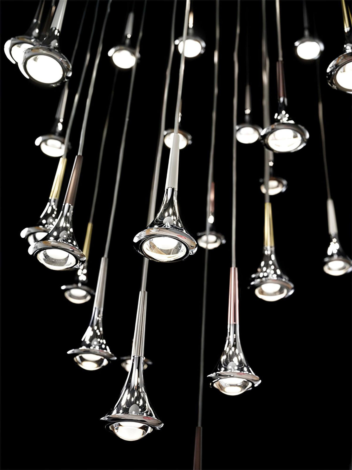Tostel Suspension artistique glamour-Cielum