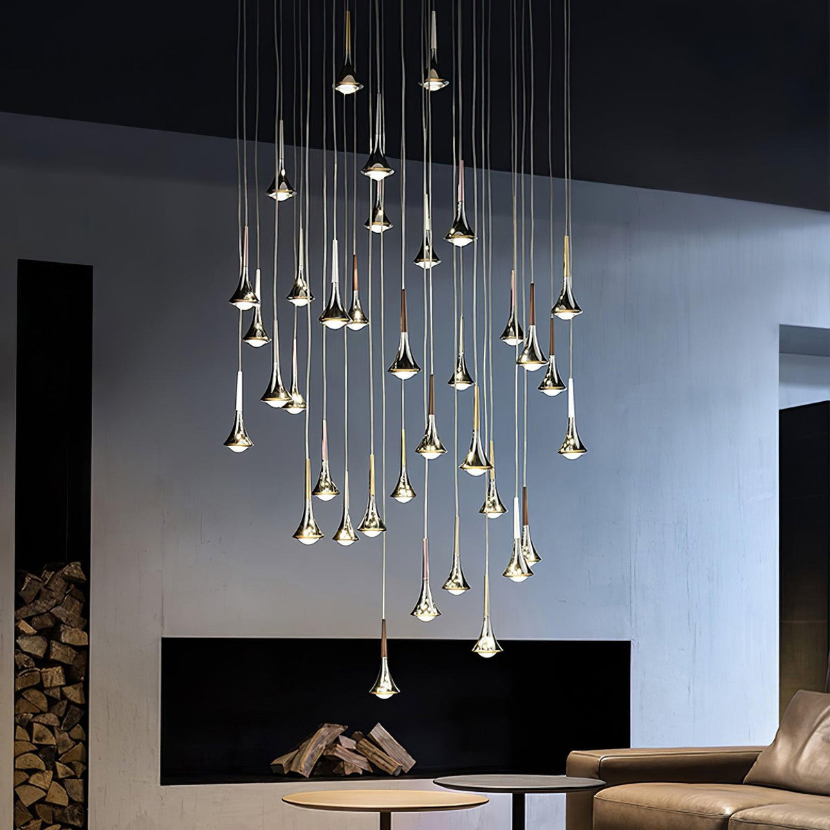 Tostel Suspension artistique glamour-Cielum