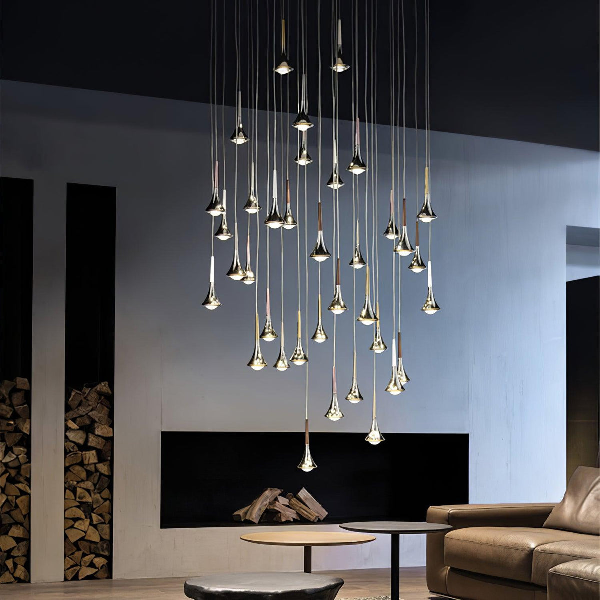 Tostel Suspension artistique glamour-Cielum