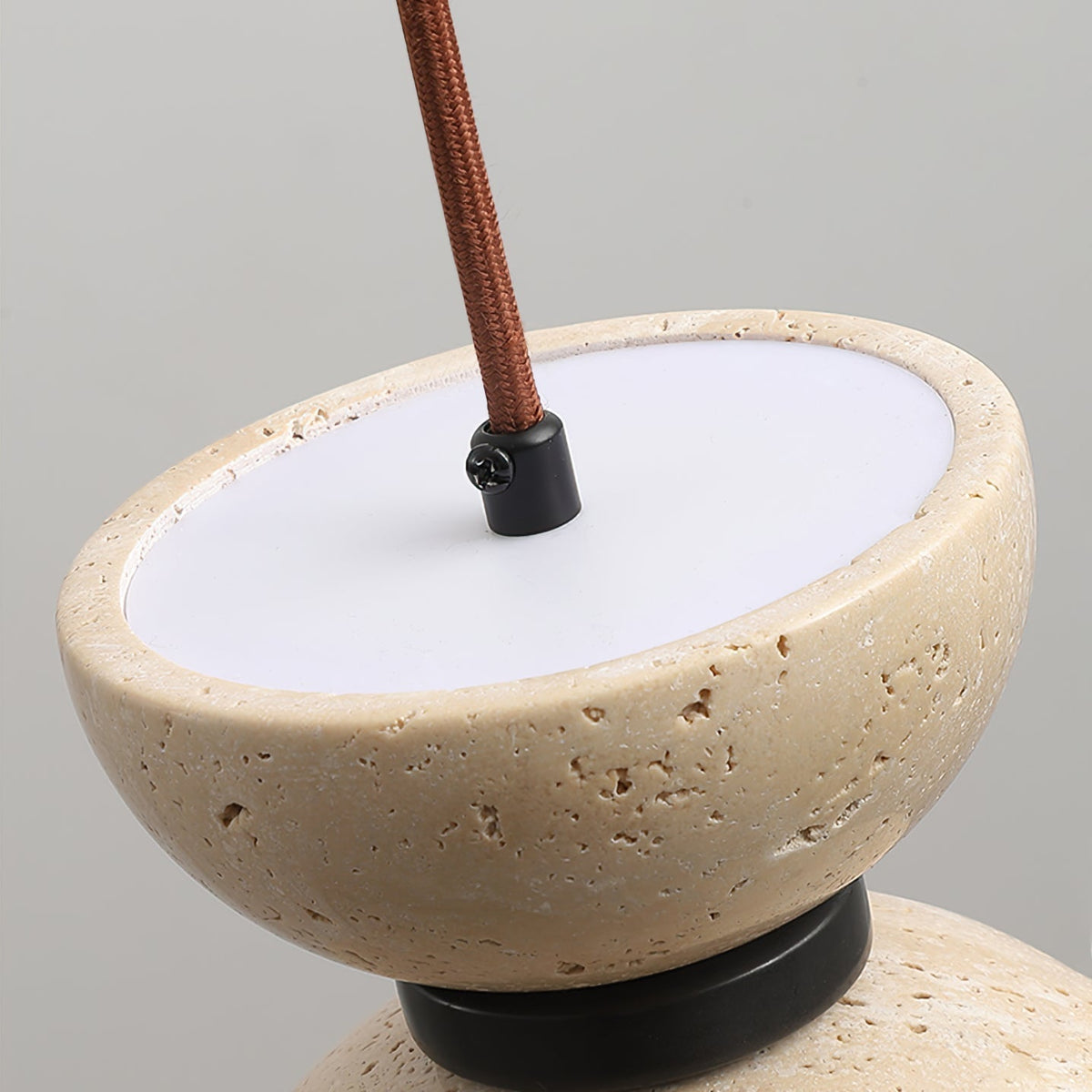 Ritta Pendant Lamp Drum-Neutral Decor